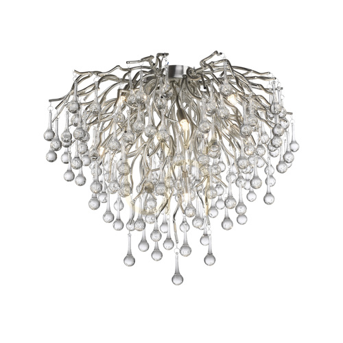 Check ICICLE 8091-55 Silver Ceiling Light, 9xG9
