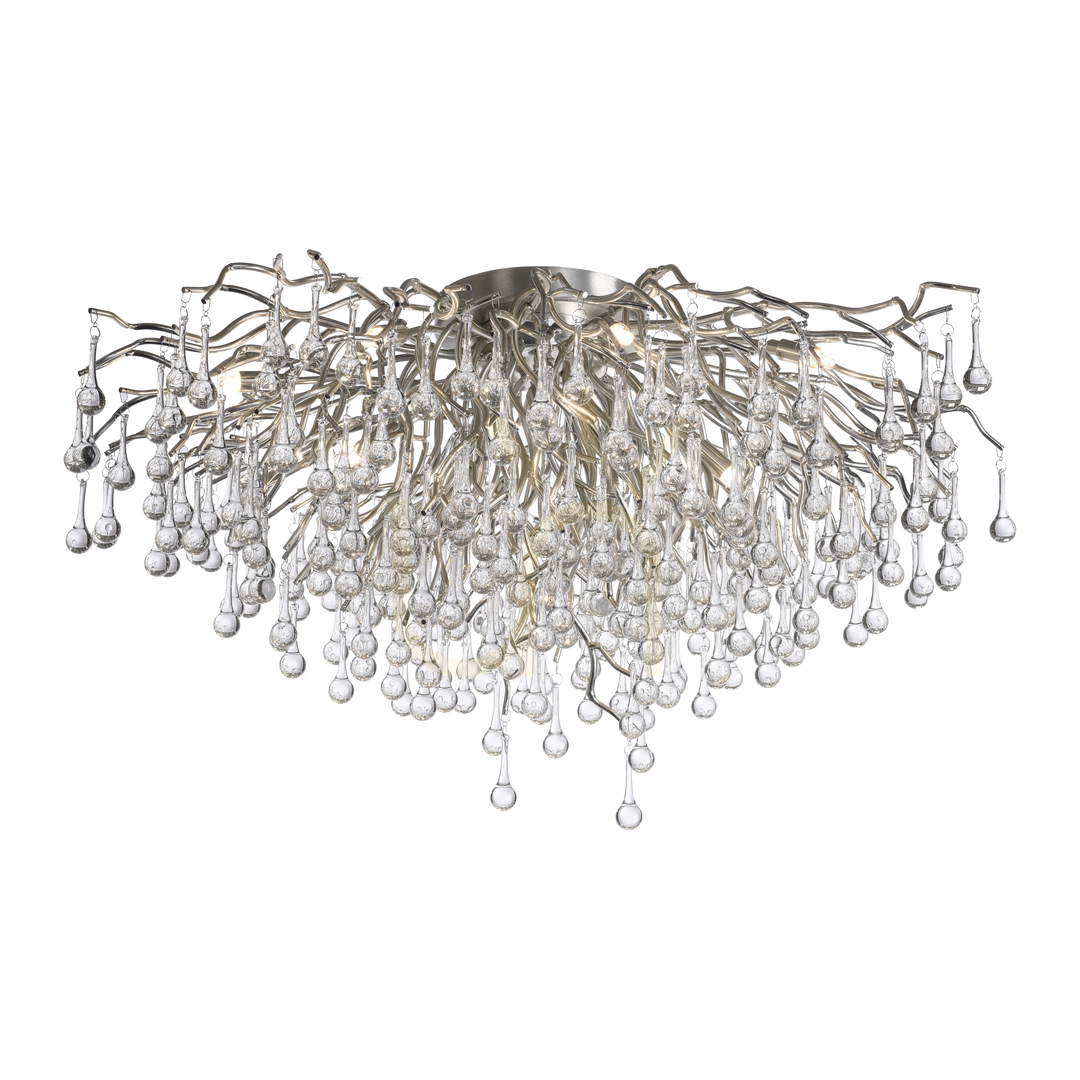 View ICICLE 8092-55 Silver Ceiling Light, 14xG9 ICICLE 8092-55 Silver Ceiling Light, 14xG9