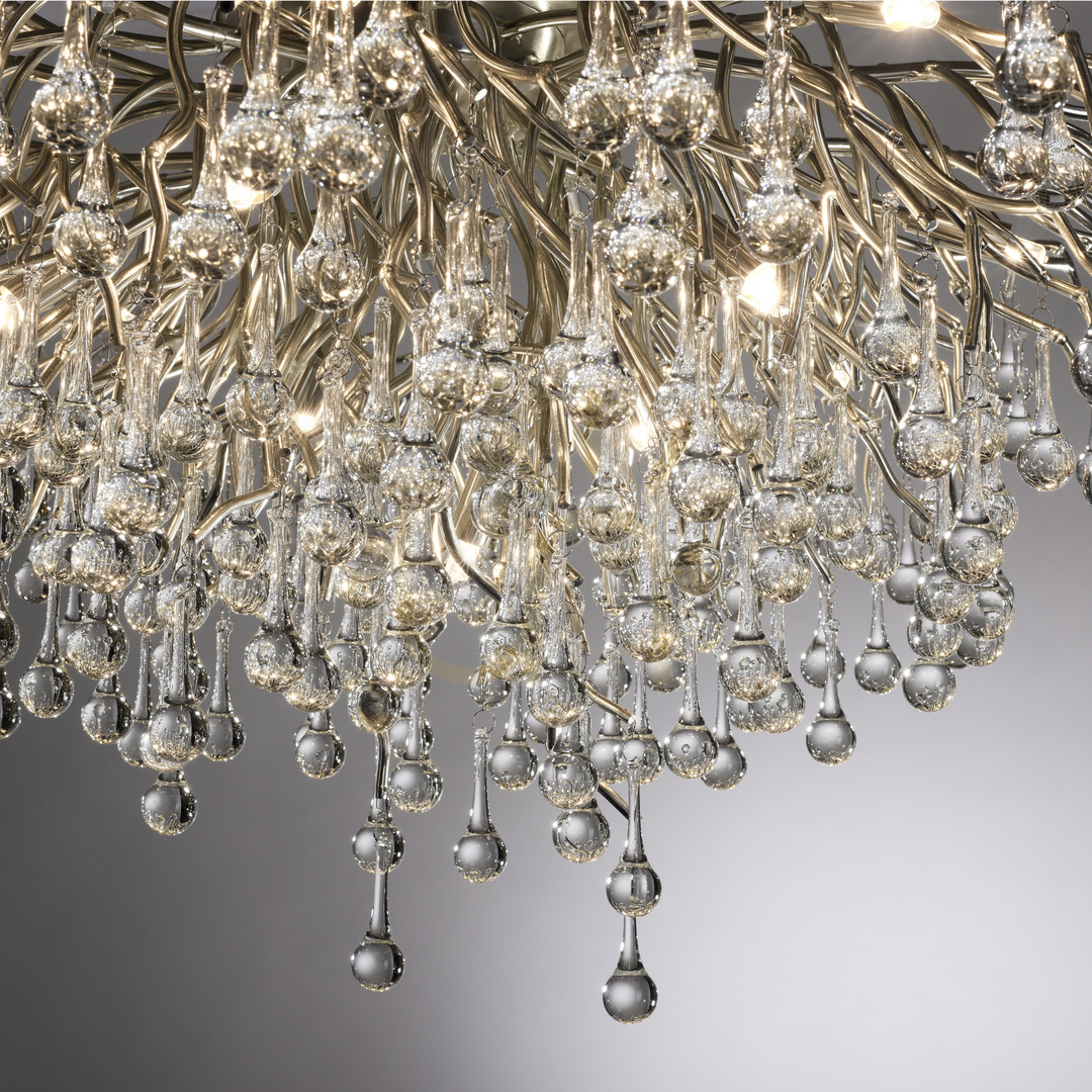 View ICICLE 8092-55 Silver Ceiling Light, 14xG9 ICICLE 8092-55 Silver Ceiling Light, 14xG9