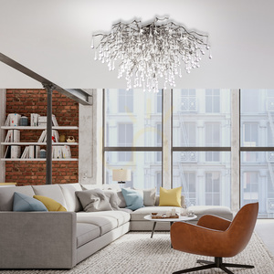 ICICLE 8092-55 Silver Ceiling Light, 14xG9 12 ICICLE 8092-55 Silver Ceiling Light, 14xG9 small 12
