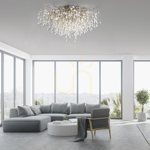ICICLE 8092-55 Silver Ceiling Light, 14xG9 2 ICICLE 8092-55 Silver Ceiling Light, 14xG9 small 2