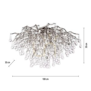ICICLE 8092-55 Silver Ceiling Light, 14xG9 8 ICICLE 8092-55 Silver Ceiling Light, 14xG9 small 8