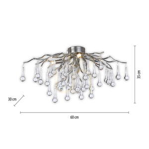 ICICLE 8090-55 Silver Ceiling Light, 4xG9 8 ICICLE 8090-55 Silver Ceiling Light, 4xG9 small 8