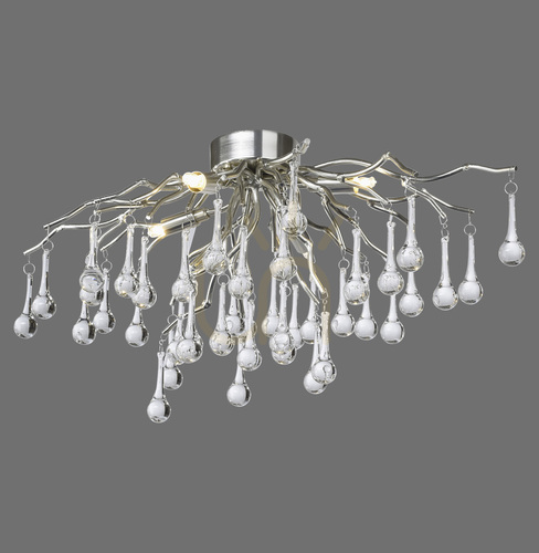 Check ICICLE 8090-55 Silver Ceiling Light, 4xG9