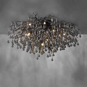 ICICLE 8092-18 Ceiling Light, Black, 14xG9 5 ICICLE 8092-18 Ceiling Light, Black, 14xG9 small 5