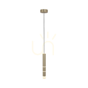 PURE-VEGA 2211-60 Brass 4xLED Pendant Light small 0