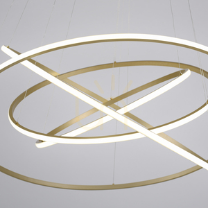 TESSARA 2124-60 Brass 1xLED Pendant Light small 12