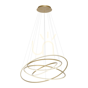 TESSARA 2124-60 Brass 1xLED Pendant Light small 14