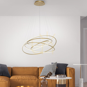 TESSARA 2124-60 Brass 1xLED Pendant Light small 2