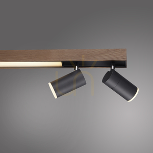 PURE-LINES 6121-79 Ceiling Light, Wood Finish, 5xLED 11 PURE-LINES 6121-79 Ceiling Light, Wood Finish, 5xLED small 11