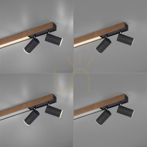 PURE-LINES 6121-79 Ceiling Light, Wood Finish, 5xLED 14 PURE-LINES 6121-79 Ceiling Light, Wood Finish, 5xLED small 14
