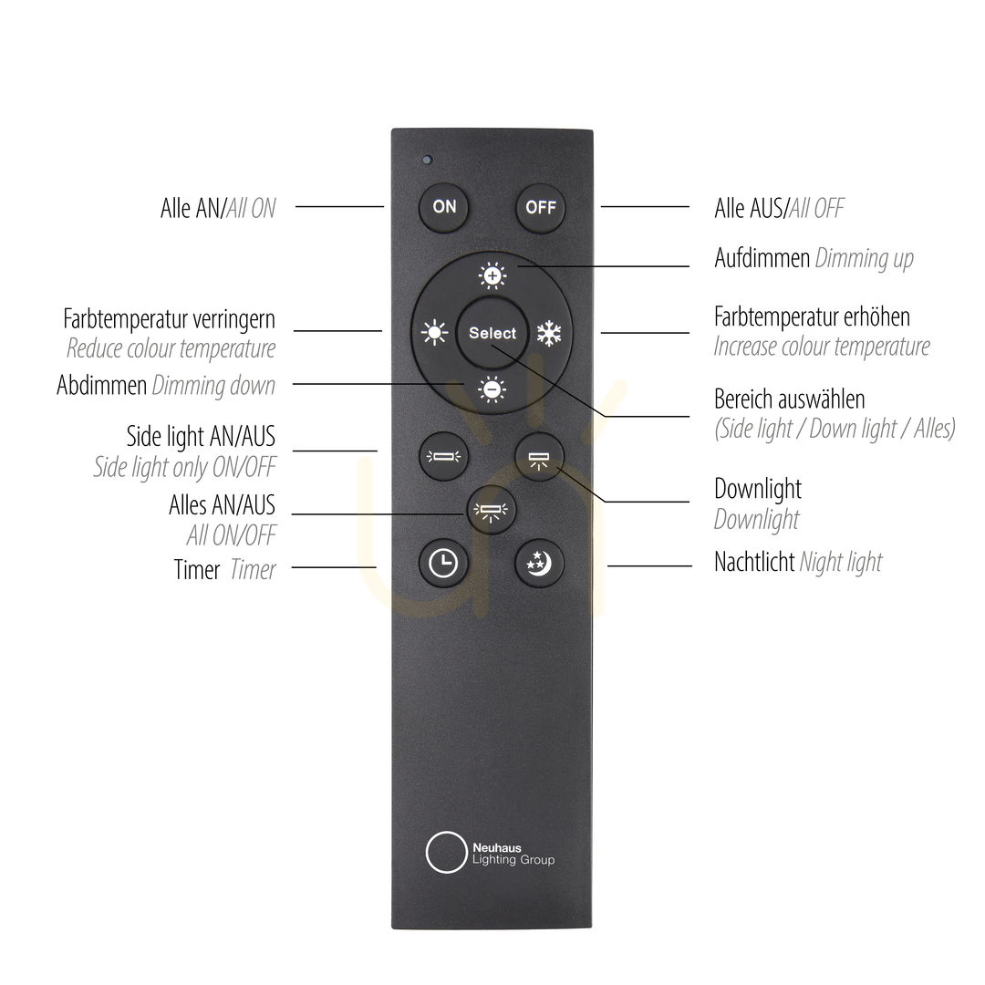 View PURE-LINES 6121-79 Ceiling Light, Wood Finish, 5xLED PURE-LINES 6121-79 Ceiling Light, Wood Finish, 5xLED