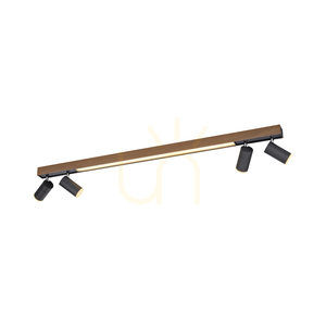 PURE-LINES 6121-79 Ceiling Light, Wood Finish, 5xLED 0 PURE-LINES 6121-79 Ceiling Light, Wood Finish, 5xLED small 0
