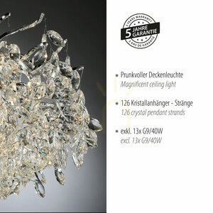 Paul Neuhaus Ricicle 6054-17 ceiling light small 12