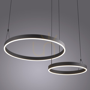 ESKO 2360-18 Black 2xLED Pendant Light small 15