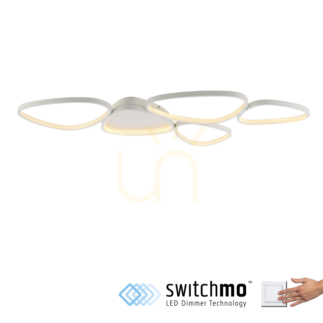 View PEBBLES 14045-16 White Ceiling Light, 1xLED PEBBLES 14045-16 White Ceiling Light, 1xLED