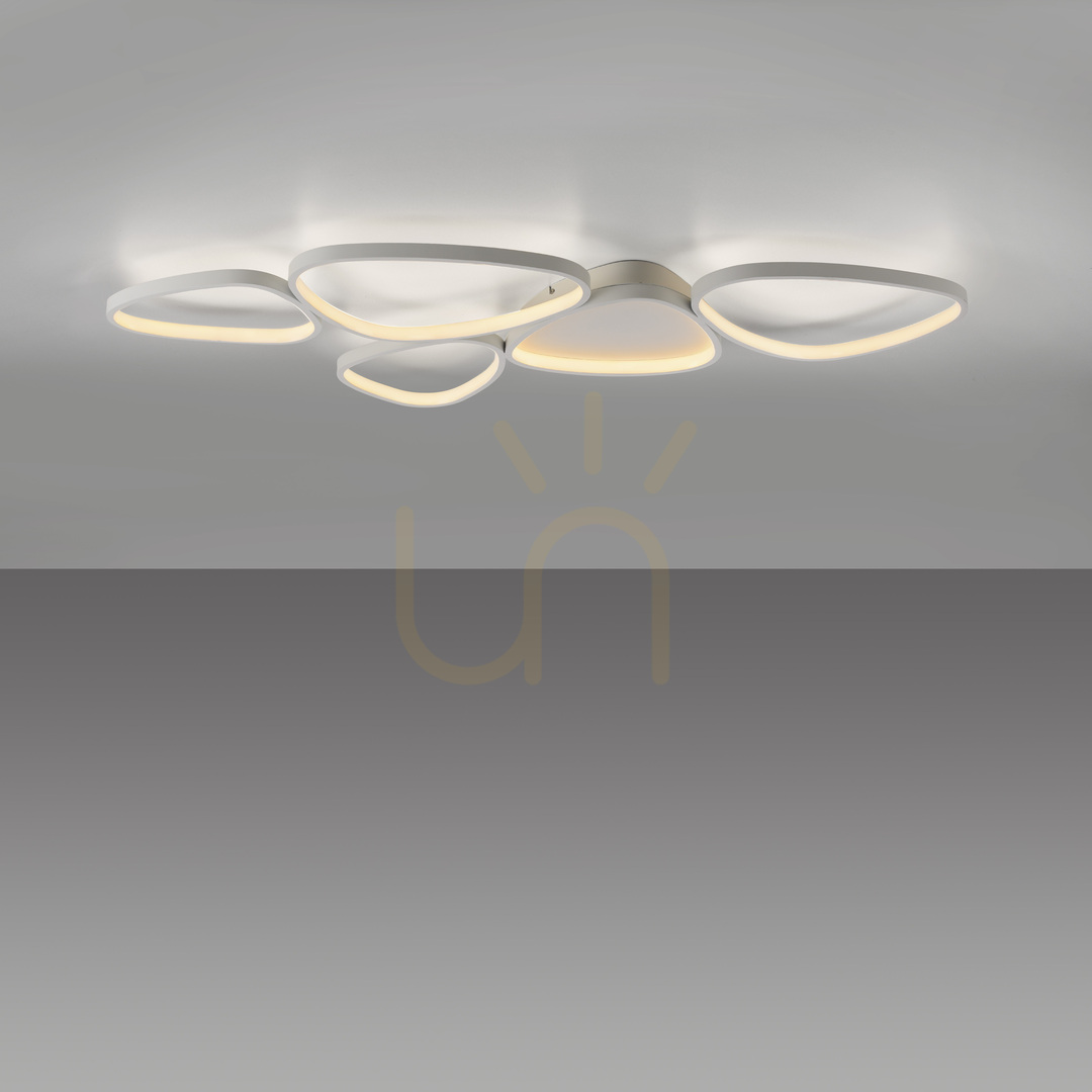 View PEBBLES 14045-16 White Ceiling Light, 1xLED PEBBLES 14045-16 White Ceiling Light, 1xLED