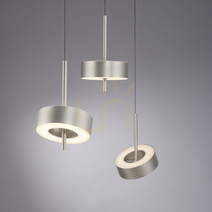 Q-ROTATE 2248-95 Silver 3xLED Pendant Light small 9