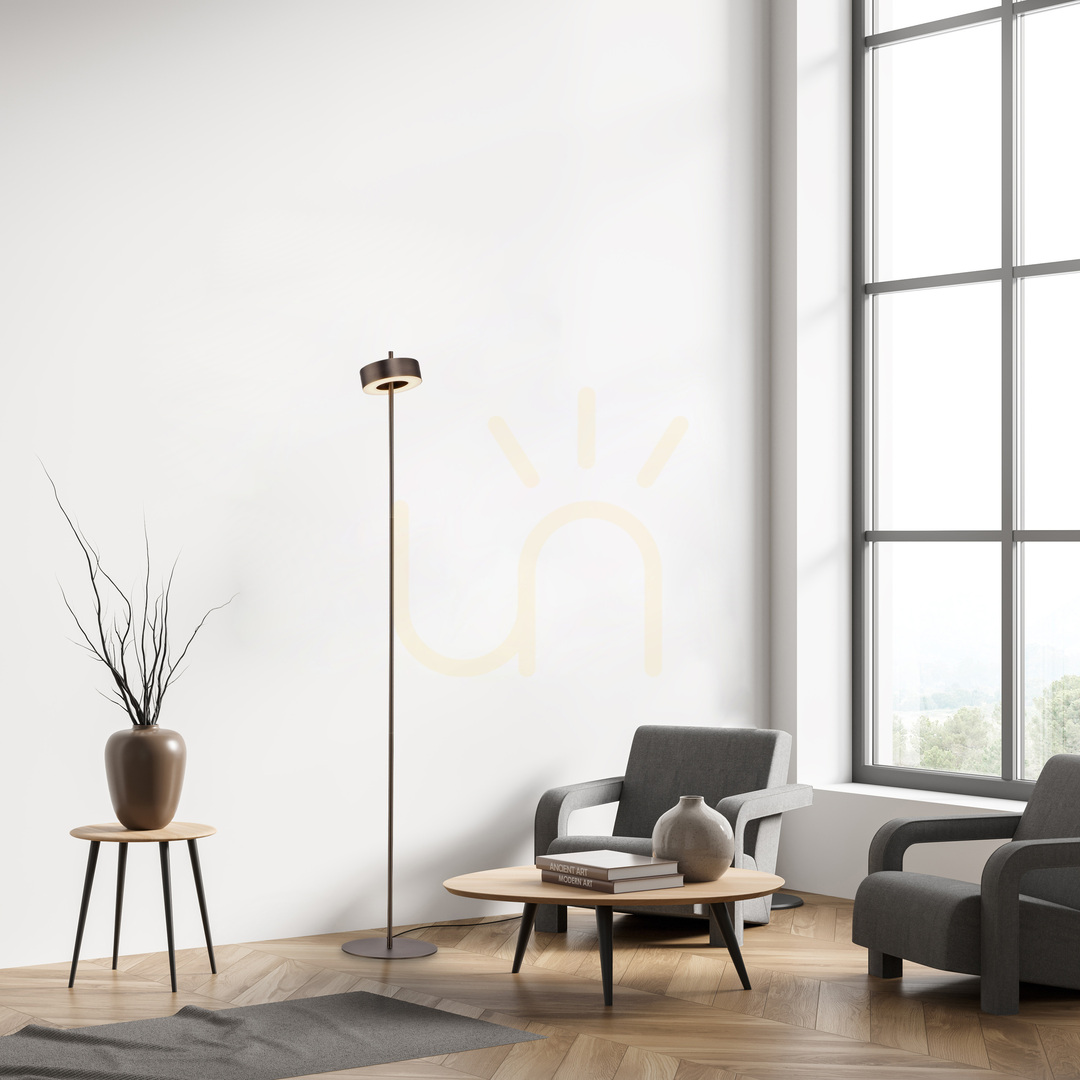 Preview Q-ROTATE 324-34 Floor Lamp, Brown, 1xLED Q-ROTATE 324-34 Floor Lamp, Brown, 1xLED