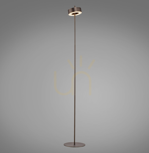 Check Q-ROTATE 324-34 Floor Lamp, Brown, 1xLED