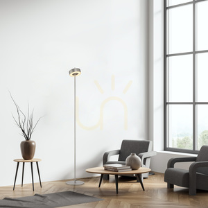 Q-ROTATE 324-95 Floor Lamp, Silver, 1xLED 2 Q-ROTATE 324-95 Floor Lamp, Silver, 1xLED small 2