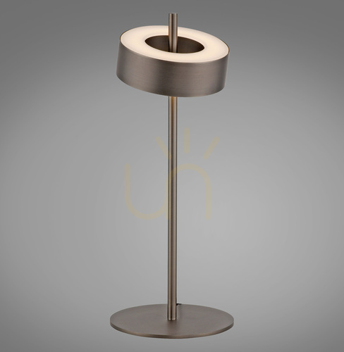 Check Q-ROTATE 4324-34 Table Lamp, Brown, 1xLED