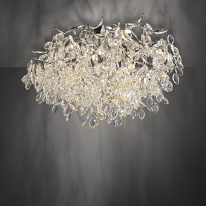 RICICLE 6053-17 Chrome Ceiling Light, 10xG9 small 16