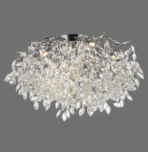 Check RICICLE 6053-17 Chrome Ceiling Light, 10xG9