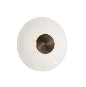 PURE VITRUM 6082-34 Brown Wall Sconce, 1xLED small 26