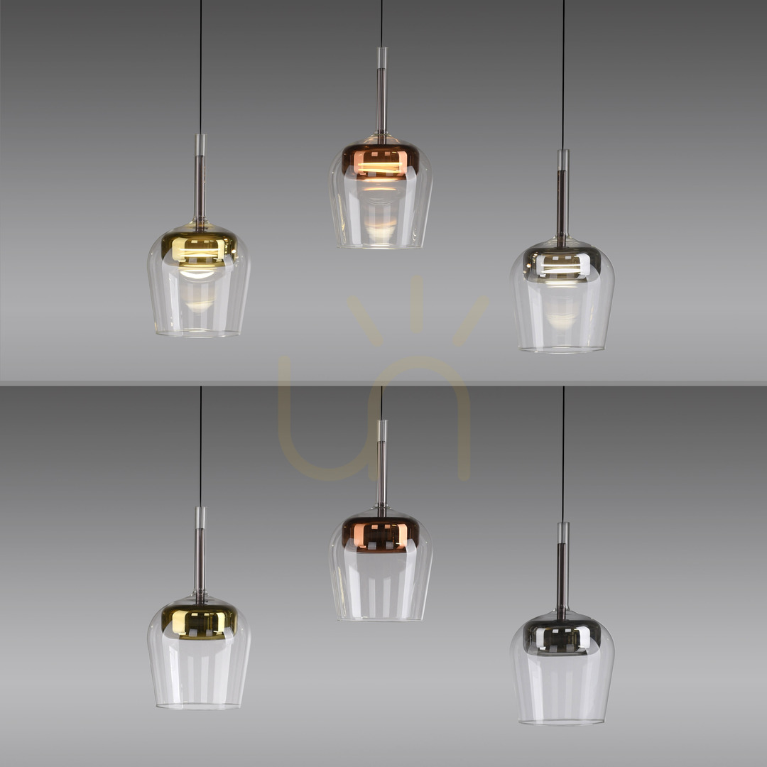 Display Q-KON 2742-70 Multicolor 3xLED Pendant Light Q-KON 2742-70 Multicolor 3xLED Pendant Light