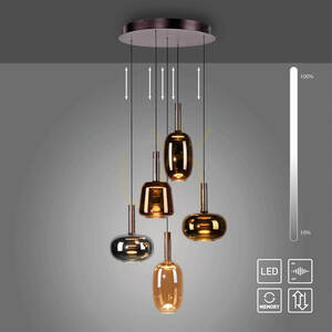 IRIDES 2682-70 Multicolor 5xLED Pendant Light 11 IRIDES 2682-70 Multicolor 5xLED Pendant Light small 11