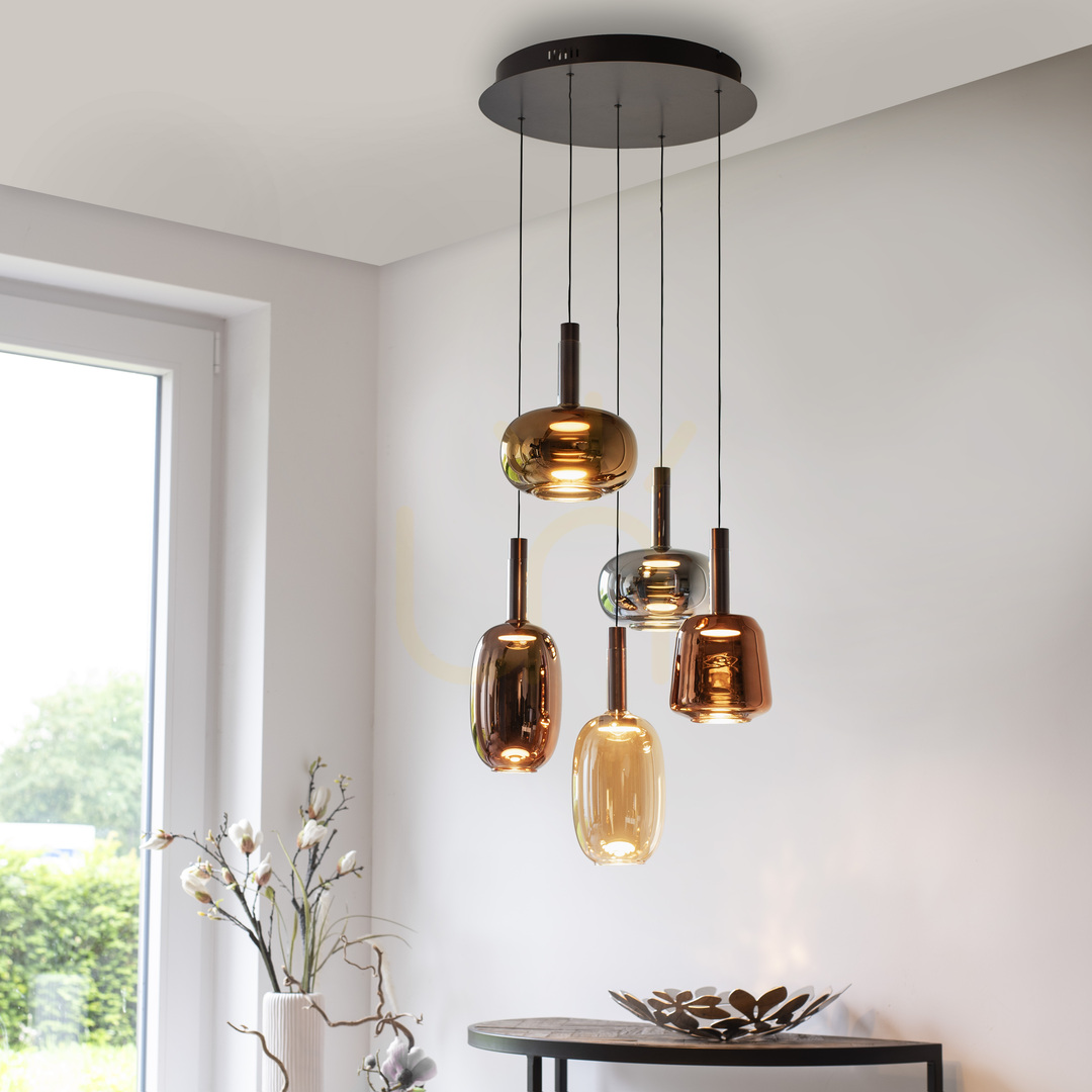 Preview IRIDES 2682-70 Multicolor 5xLED Pendant Light IRIDES 2682-70 Multicolor 5xLED Pendant Light