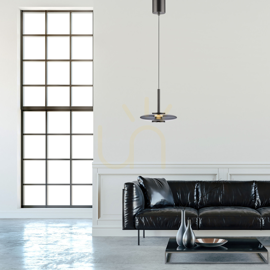 Display PURE VITRUM 2053-15 Gray 2xLED Pendant Light PURE VITRUM 2053-15 Gray 2xLED Pendant Light