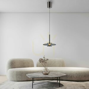 PURE VITRUM 2053-15 Gray 2xLED Pendant Light 19 PURE VITRUM 2053-15 Gray 2xLED Pendant Light small 19