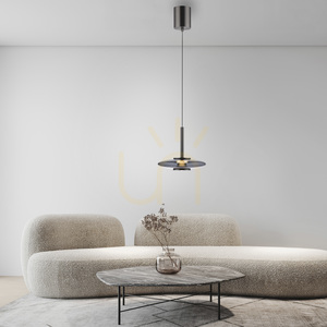 PURE VITRUM 2053-15 Gray 2xLED Pendant Light 2 PURE VITRUM 2053-15 Gray 2xLED Pendant Light small 2