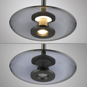 PURE VITRUM 2083-15 Gray 6xLED Pendant Light 18 PURE VITRUM 2083-15 Gray 6xLED Pendant Light small 18