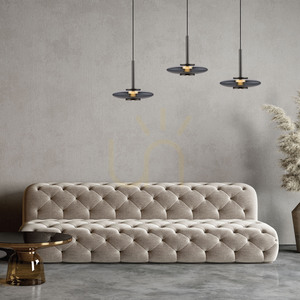PURE VITRUM 2083-15 Gray 6xLED Pendant Light 2 PURE VITRUM 2083-15 Gray 6xLED Pendant Light small 2