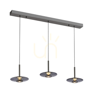 PURE VITRUM 2083-15 Gray 6xLED Pendant Light 20 PURE VITRUM 2083-15 Gray 6xLED Pendant Light small 20