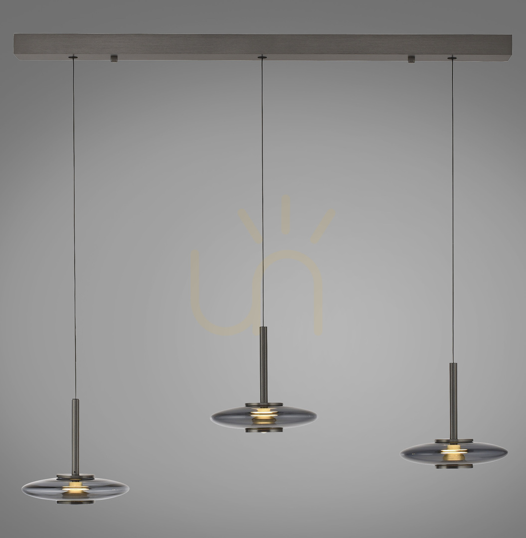 Preview PURE VITRUM 2083-15 Gray 6xLED Pendant Light PURE VITRUM 2083-15 Gray 6xLED Pendant Light