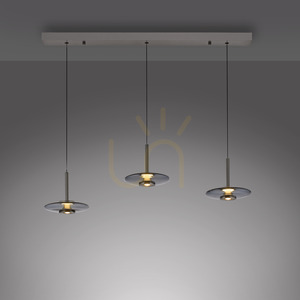 PURE VITRUM 2083-15 Gray 6xLED Pendant Light 5 PURE VITRUM 2083-15 Gray 6xLED Pendant Light small 5