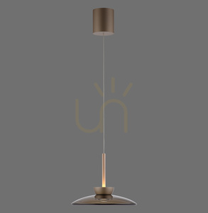 PURE MOON 2191-97 Brown 2xLED Pendant Light small 21