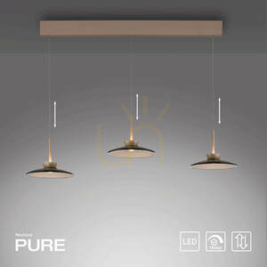PURE MOON 2193-97 Brown 6xLED Pendant Light 12 PURE MOON 2193-97 Brown 6xLED Pendant Light small 12