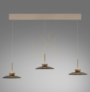 PURE MOON 2193-97 Brown 6xLED Pendant Light 21 PURE MOON 2193-97 Brown 6xLED Pendant Light small 21