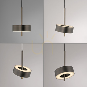 Q-ROTATE 2247-34 Brown 1xLED Pendant Light small 11