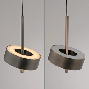 Q-ROTATE 2247-34 Brown 1xLED Pendant Light small 13
