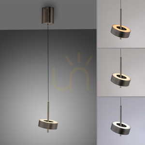 Q-ROTATE 2247-34 Brown 1xLED Pendant Light small 5