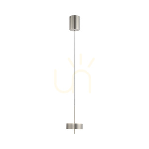 Q-ROTATE 2247-95 Silver 1xLED Pendant Light small 13