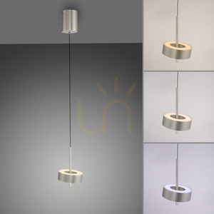 Q-ROTATE 2247-95 Silver 1xLED Pendant Light small 5