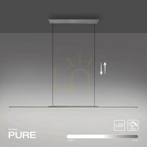 PURE SURFACE 2302-15 Gray 1xLED Pendant Light small 11