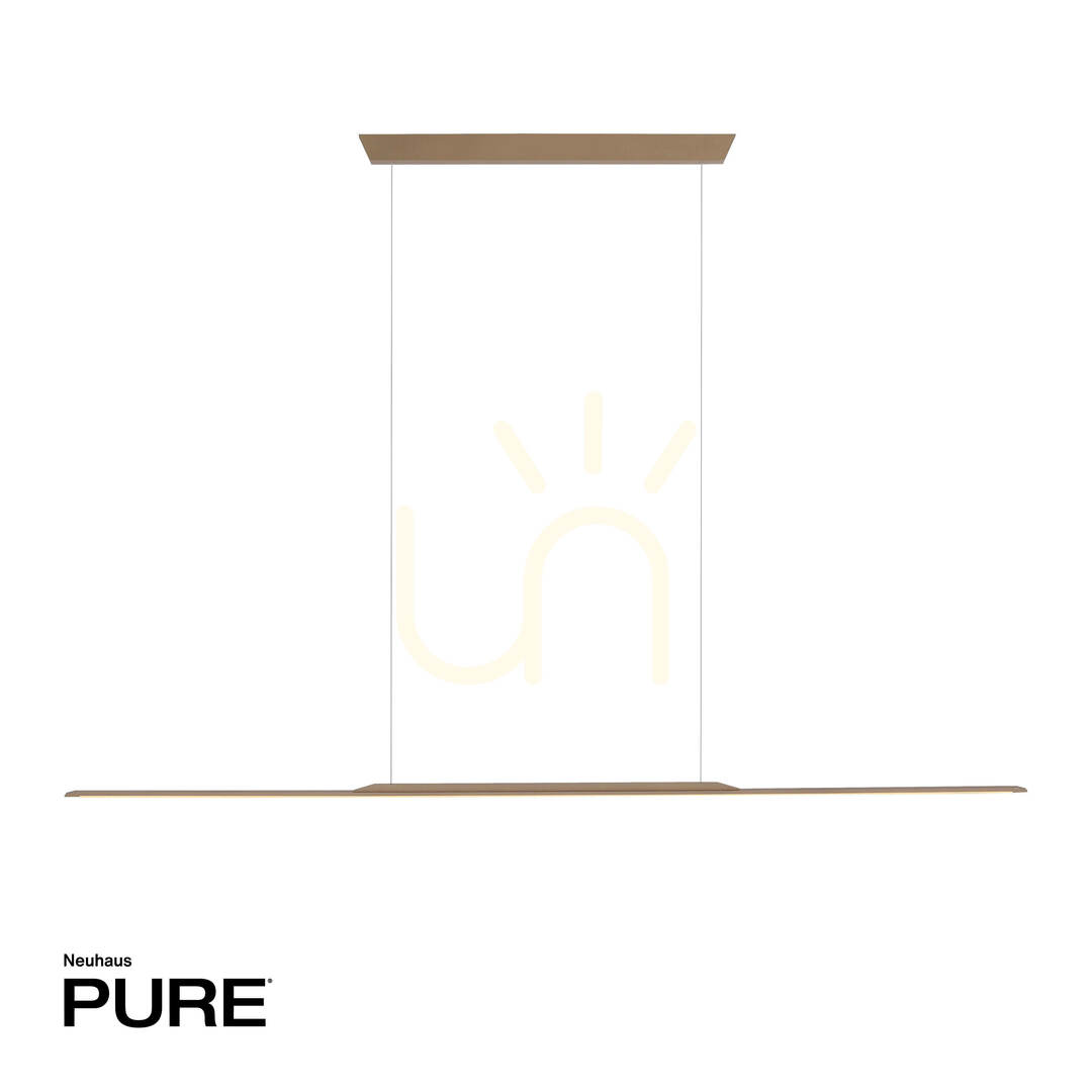View PURE SURFACE 2302-97 Brown 1xLED Pendant Light PURE SURFACE 2302-97 Brown 1xLED Pendant Light
